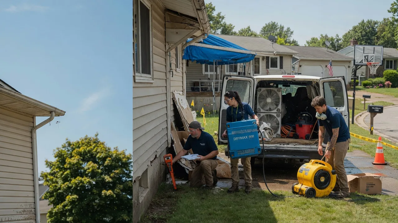 Ceiling Leak Cleanup in Saint Michael, PA near me