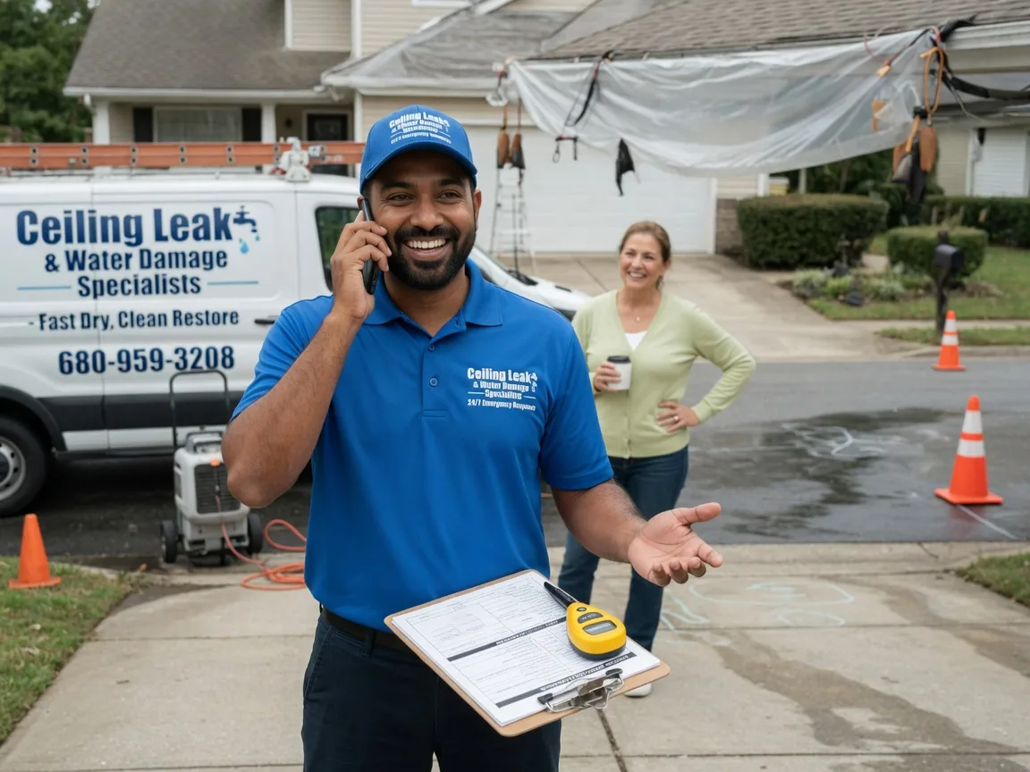 Ceiling Leak Cleanup Saint Michael, PA FAQs